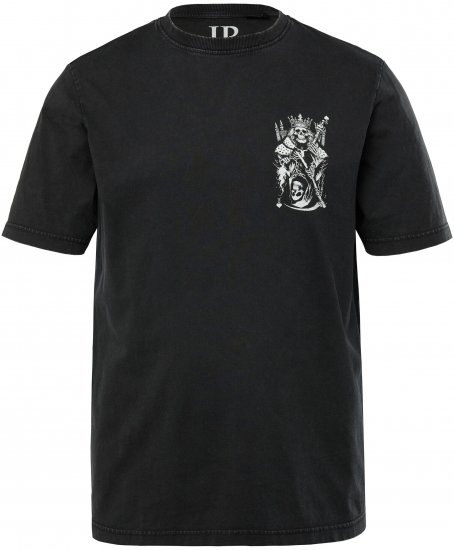 JP1880 T-Shirt Vintage Skeleton Black - T-paidat - Isot T-paidat 2XL – 14XL