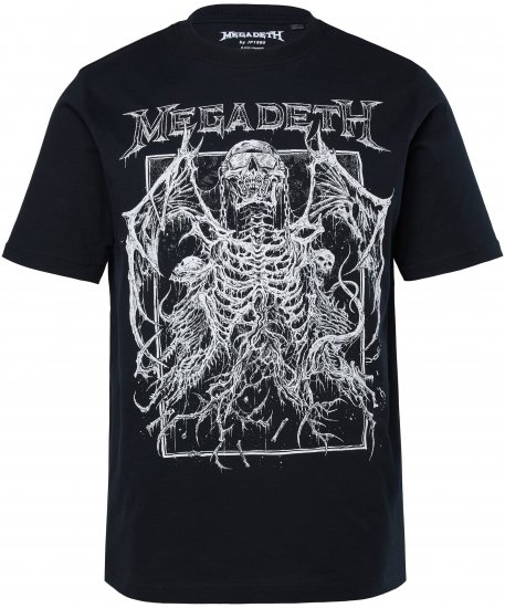 JP1880 Megadeth T-shirt Black - Bändi T-paidat - 