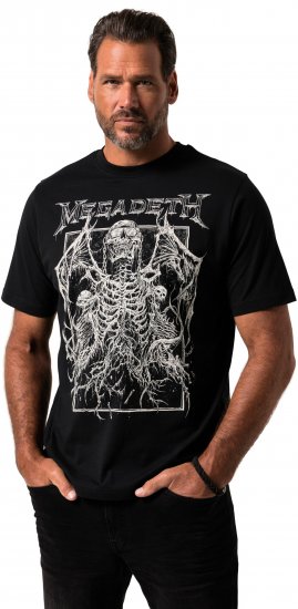 JP1880 Megadeth T-shirt Black - Bändi T-paidat - 