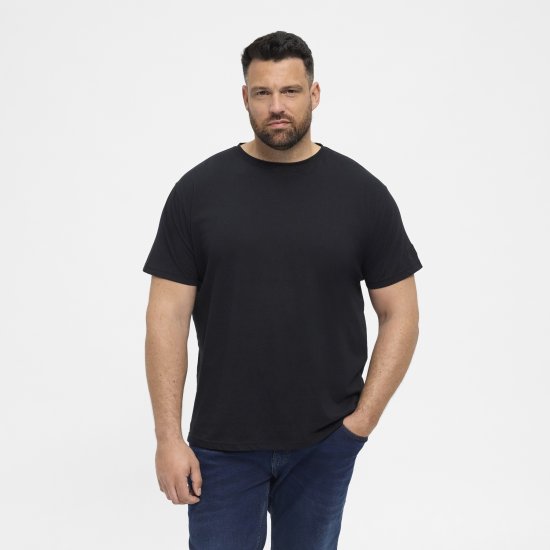 North Latitude T-Shirt O-Neck Black TALL - TALL T-paidat - T-paidat pitkille miehille 