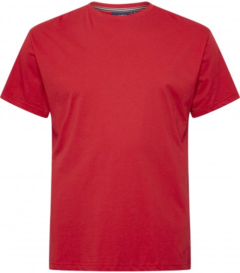North Latitude T-Shirt O-Neck Red TALL - TALL T-paidat - T-paidat pitkille miehille 