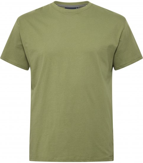 North Latitude T-Shirt O-Neck Olive Green TALL - TALL T-paidat - T-paidat pitkille miehille 