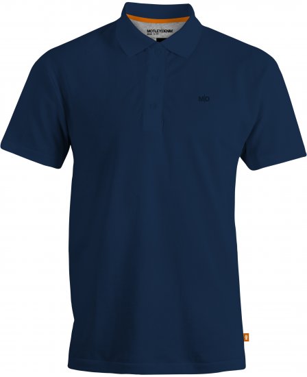 Motley Denim Bratislava Polo Navy - Pikeepaidat - Miesten isot pikeepaidat