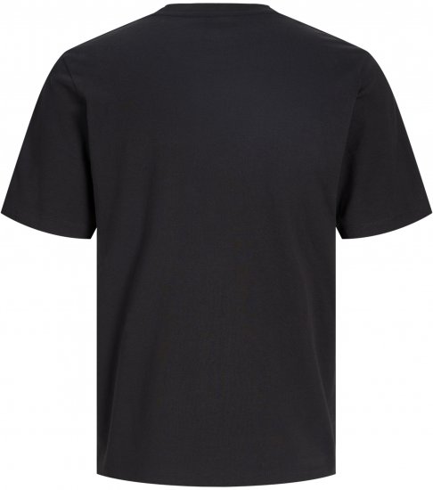 Jack & Jones Kevin T-Paita Musta - T-paidat - Isot T-paidat 2XL – 14XL