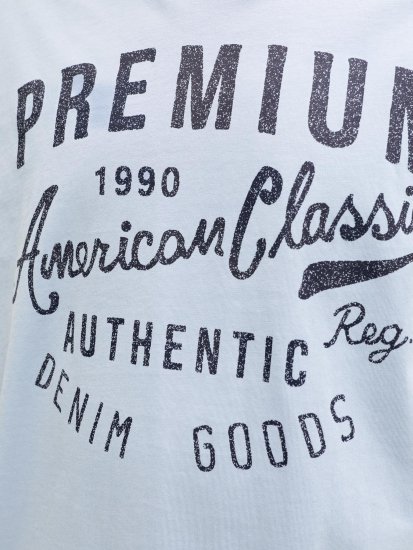 Jack & Jones Alex T-Paita Vaaleansininen - T-paidat - Isot T-paidat 2XL – 14XL