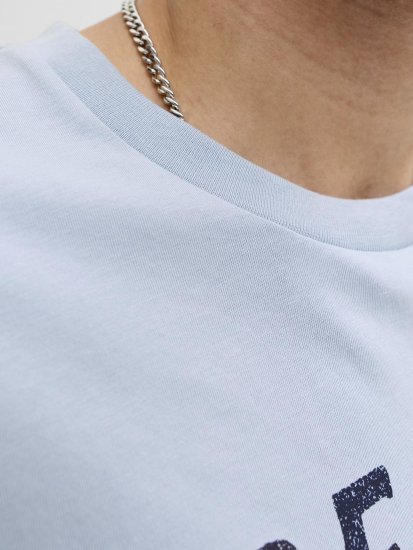 Jack & Jones Alex T-Paita Vaaleansininen - T-paidat - Isot T-paidat 2XL – 14XL