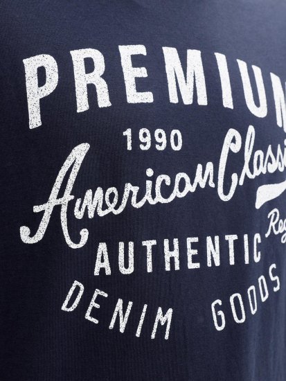 Jack & Jones Alex T-Paita Tummansininen - T-paidat - Isot T-paidat 2XL – 14XL