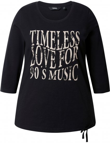 Ulla Popken Timeless Love 3/4 Sleeve Graphic Tee - T-paidat - 