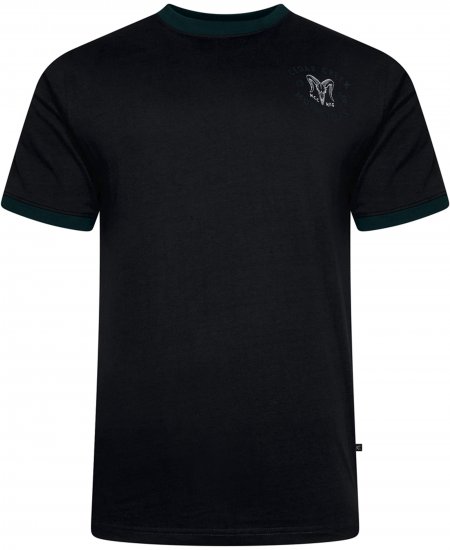 Kam Jeans 5793 Cedar Creek Reverse Print Tee Black - T-paidat - Isot T-paidat 2XL – 14XL