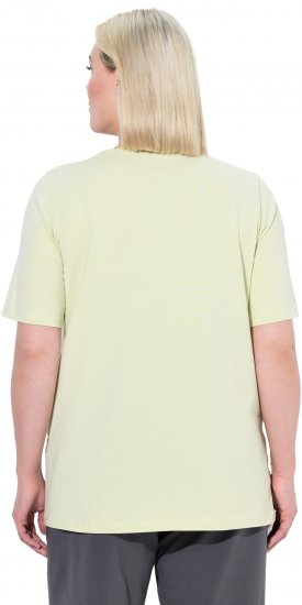 Ulla Popken Essential Square Neck Stretch Tee Pistachio - T-paidat - 