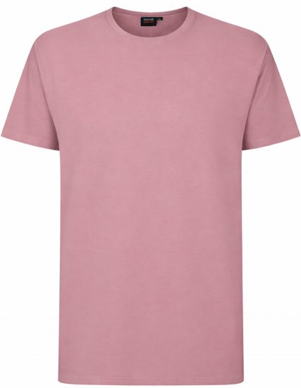 Espionage T015 Plain T-Shirt Pink - T-paidat - Isot T-paidat 2XL – 14XL