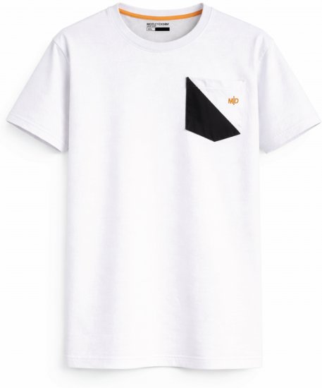Motley Denim Milan T-paita Valkoinen - T-paidat - Isot T-paidat 2XL – 14XL