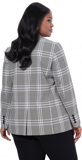 Ulla Popken Ruudullinen Bleiseri Vihreä - Bleiserit - 