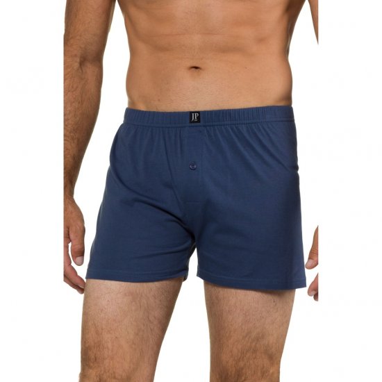 JP1880 Boxershorts OEKO-TEX Soft Stretch Blue - Alusvaatteet & uimavaatteet - Miesten Isot alusvaatteet 
