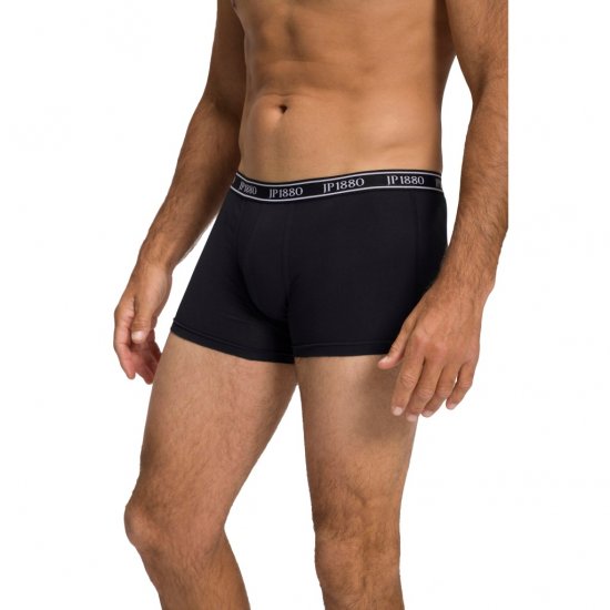 JP1880 Boxershorts Flexnamic 2-Pack Black - Alusvaatteet & uimavaatteet - Miesten Isot alusvaatteet 