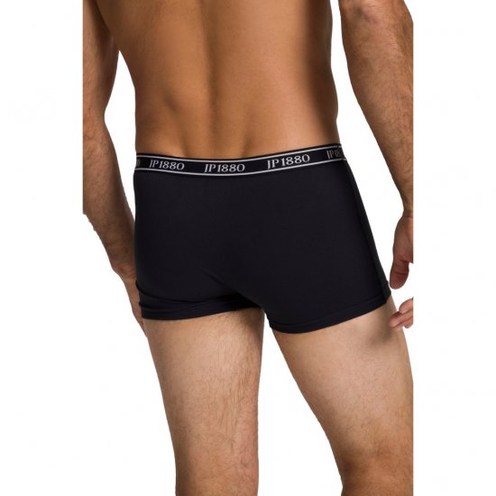 JP1880 Boxershorts Flexnamic 2-Pack Black - Alusvaatteet & uimavaatteet - Miesten Isot alusvaatteet 