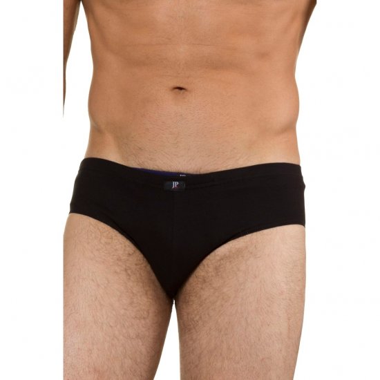 JP1880 Briefs OEKO-TEX 7-Pack Black - Alusvaatteet & uimavaatteet - Miesten Isot alusvaatteet 