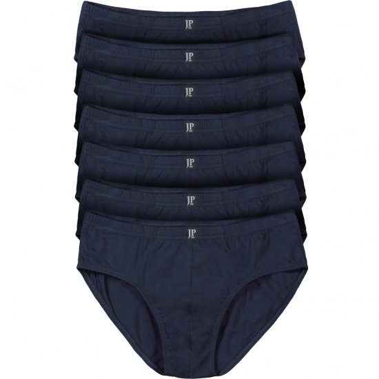JP1880 Briefs OEKO-TEX 7-Pack Blue - Alusvaatteet & uimavaatteet - Miesten Isot alusvaatteet 