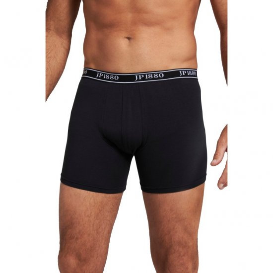 JP1880 Boxershorts FLEXNAMIC Black - Alusvaatteet & uimavaatteet - Miesten Isot alusvaatteet 