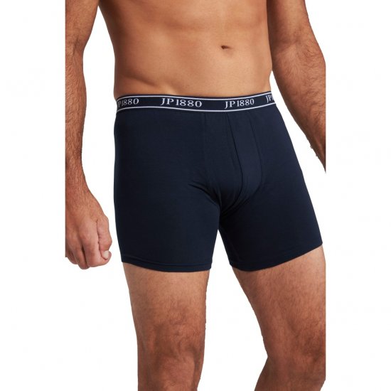 JP1880 Boxershorts FLEXNAMIC 2-Pack Dark Navy - Alusvaatteet & uimavaatteet - Miesten Isot alusvaatteet 
