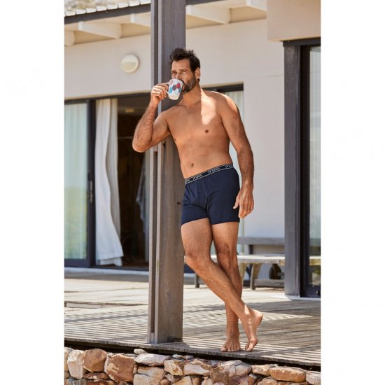 JP1880 Boxershorts FLEXNAMIC 2-Pack Blue - Alusvaatteet & uimavaatteet - Miesten Isot alusvaatteet 