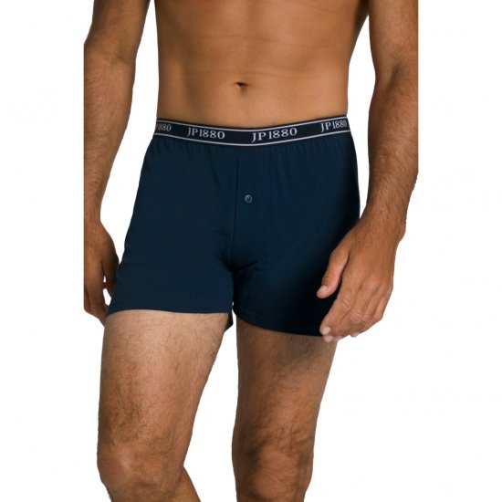 JP1880 Boxershorts FLEXNAMIC 2-Pack Blue - Alusvaatteet & uimavaatteet - Miesten Isot alusvaatteet 
