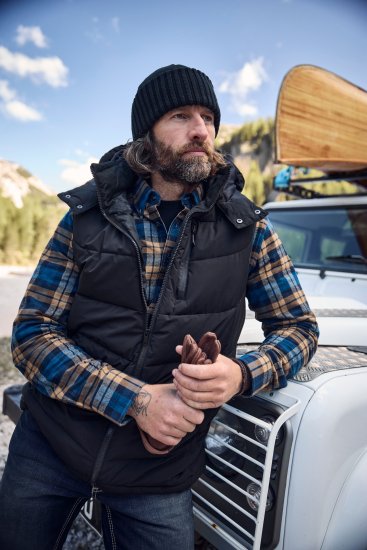 JP1880 Quilted Gilet DownTouch Padding Black - Takit - Miesten Takit, isot koot – 2XL – 12XL