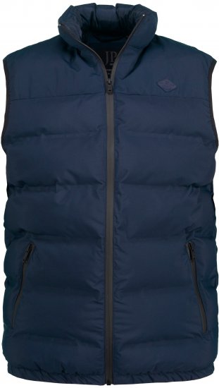 JP1880 Quilted Gilet Stand-up Collar Navy - Takit - Miesten Takit, isot koot – 2XL – 12XL
