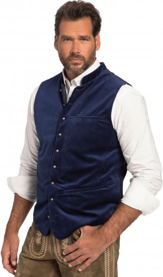 JP1880 Velvet Vest Traditional Blue - Juhlapukeutuminen - Juhlapukeutuminen – Juhli tyylikkäästi ja mukavasti