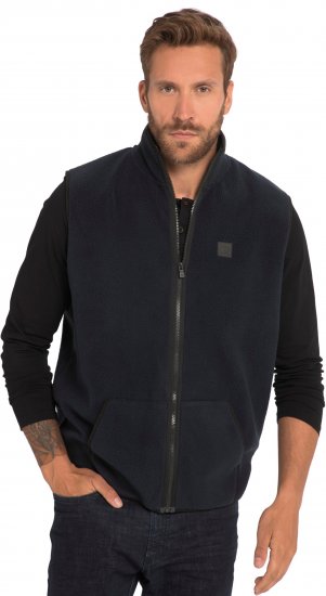 JP1880 Fleece Gilet Stomach Fit Navy - Takit - Miesten Takit, isot koot – 2XL – 12XL