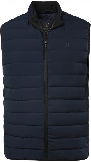 JP1880 Quilted Vest Techno Down Padding Navy - Takit - Miesten Takit, isot koot – 2XL – 12XL