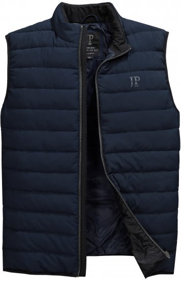 JP1880 Quilted Vest Techno Down Padding Navy - Takit - Miesten Takit, isot koot – 2XL – 12XL