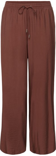 Kaffe Curve Emilia Wide Pants Henna Brown - Housut - 