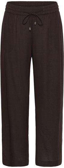 Kaffe Curve Mille Wide Pants Coffee Brown - Kangashousut - 