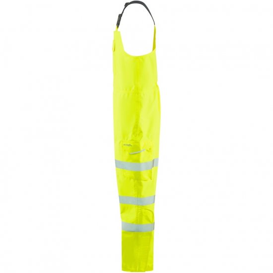 Leo Northam Ecoviz 15K Performance+ Bib & Brace Hi-Vis Yellow - Työvaatteet - Miesten Työvaatteet Isot Koot - 2XL-10XL