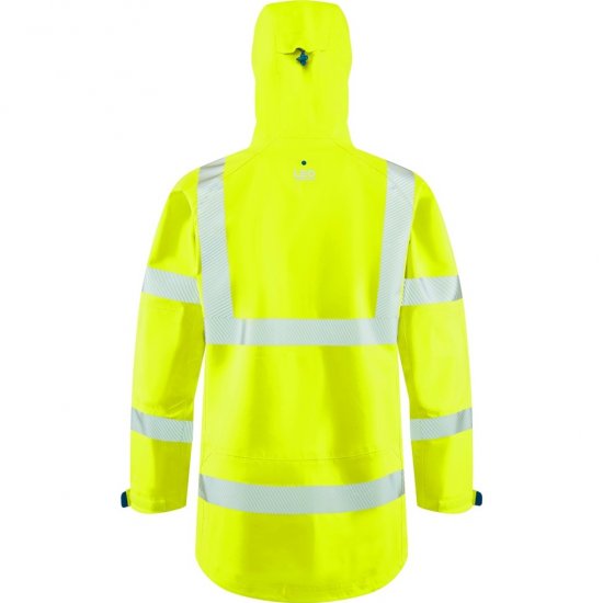 Leo Marisco LTEC 20K High Performance Breathable Waterproof Hi-Vis Yellow - Työvaatteet - Miesten Työvaatteet Isot Koot - 2XL-10XL