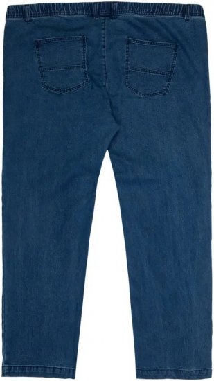 Lavecchia 0801 Jeans Comfort Fit with Stretch Waist Blue - Farkut ja housut - Miesten isot farkut ja isot housut W40-W70