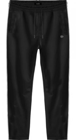 Double Outfitters MPAN-6061 Collegehousut Musta - Collegehousut ja collegeshortsit - Miesten Isot collegehousut ja collegeshortsit