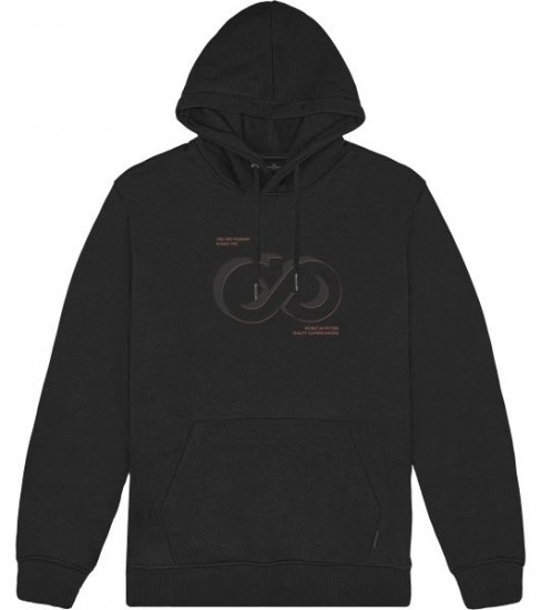 Double Outfitters MTOP-1146 Huppari Musta - Hupparit ja collegepaidat - Miesten hupparit ja collegepaidat isot koot