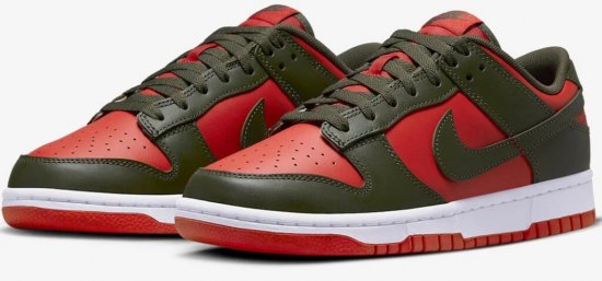 Nike Dunk Low Red Sneakers - Miesten Kengät 40-52 - 