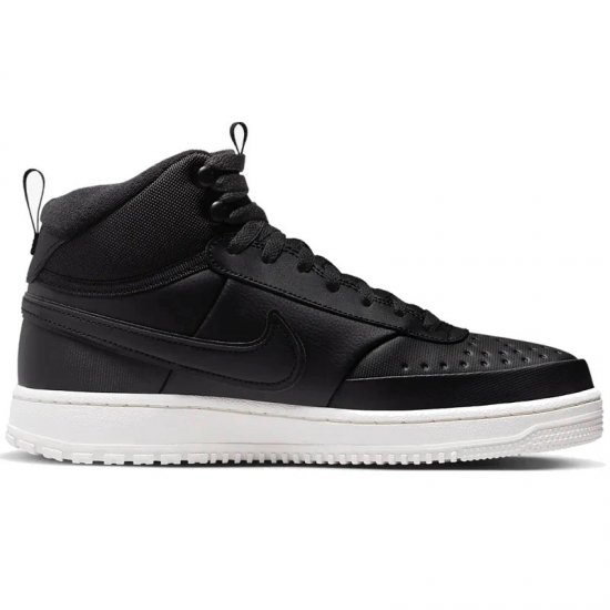 Nike COURT VISION MID WNTR Men Sneakers Black - Miesten Kengät 40-52 - 