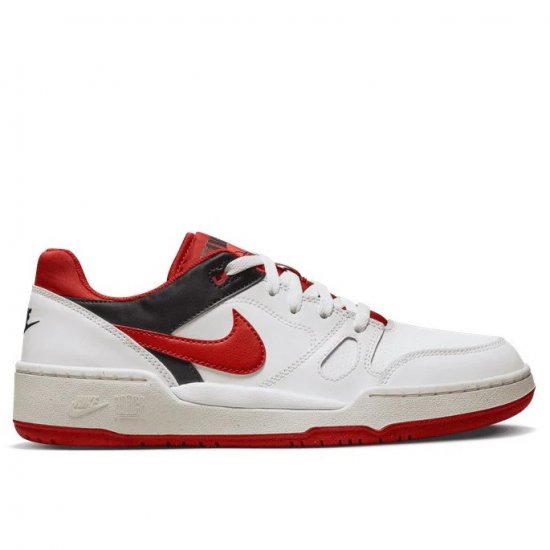 Nike FULL FORCE LO Men Sneakers Red-White - Miesten Kengät 40-52 - 