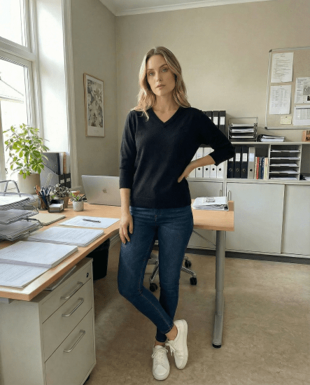 Nora Mikken GELINA Sweater Black - NAISTEN VAATTEET XS-XXL - 