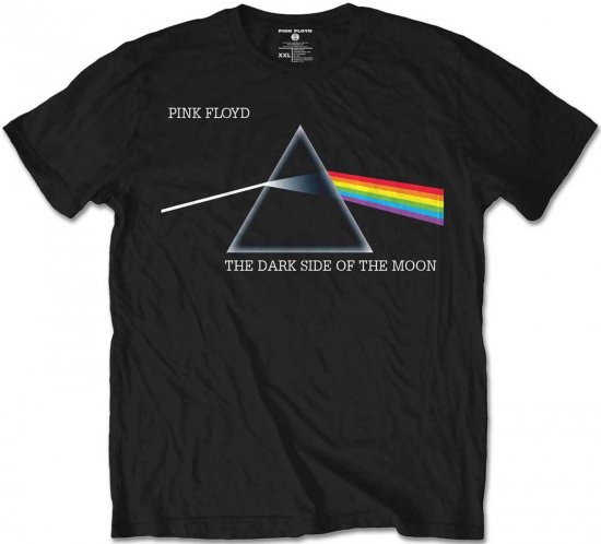 Pink Floyd The Dark Side of The Moon T-shirt Black - T-paidat - Isot T-paidat 2XL – 14XL