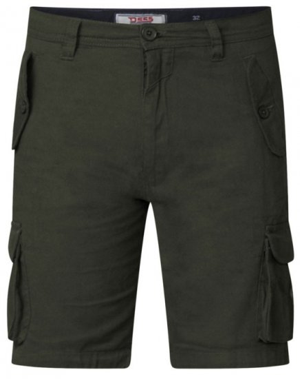 D555 Larry Cargo Shorts Khaki - Shortsit - Shortsit, isot koot – W40-W60