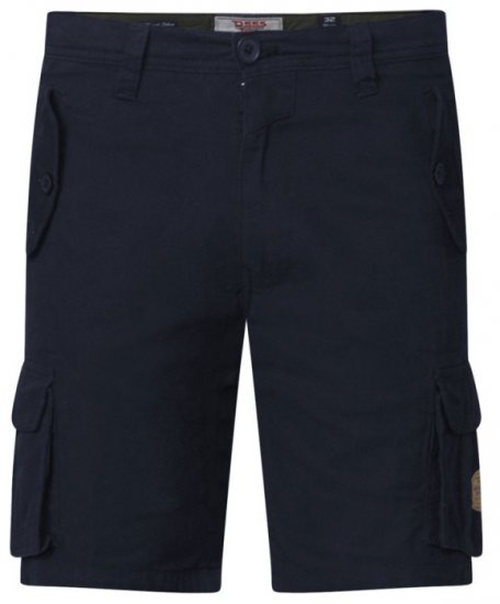 D555 Larry Cargo Shorts Navy - Shortsit - Shortsit, isot koot – W40-W60