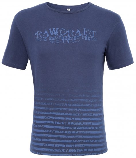 Rawcraft Reeder T-shirt Blue - T-paidat - Isot T-paidat 2XL – 14XL