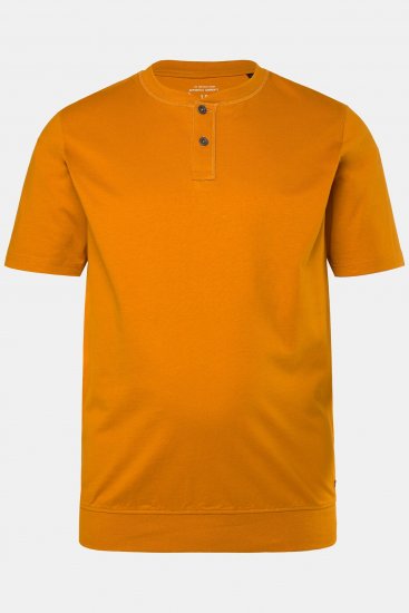 JP1880 Henley Belly Fit Short Sleeve - T-paidat - Isot T-paidat 2XL – 14XL
