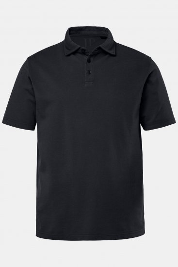 JP1880 Polo Shirt Pique Vintage Black - Pikeepaidat - Miesten isot pikeepaidat