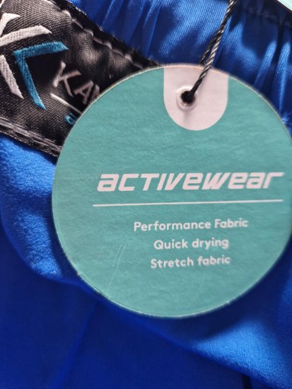 Kam Jeans AP004 Active Performance Shorts Royal Blue - Collegehousut ja collegeshortsit - Miesten Isot collegehousut ja collegeshortsit